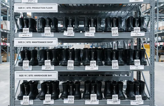 Distributor core boot stock