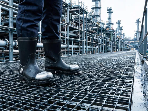 Oil and gas safety boots